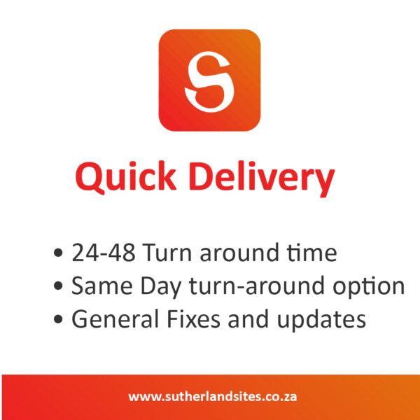 Sutherland Sites Quick Delivery
